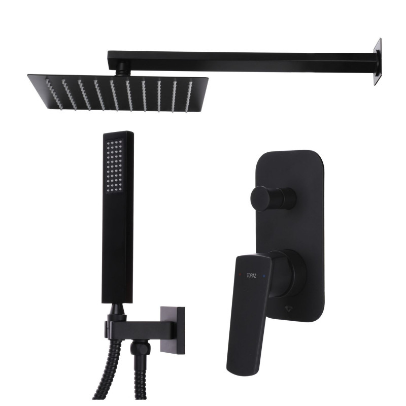 Душевая система TOPAZ LEXI TLG 21205-H57-BL встроена