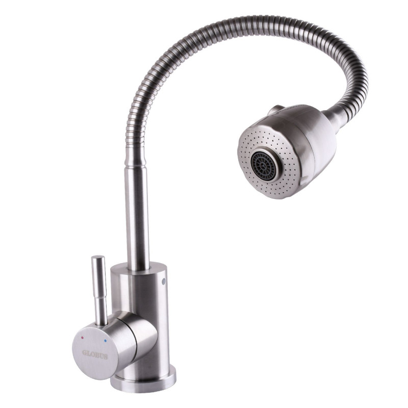 Змішувач для кухні Globus Lux ALPEN SUS-G203S 