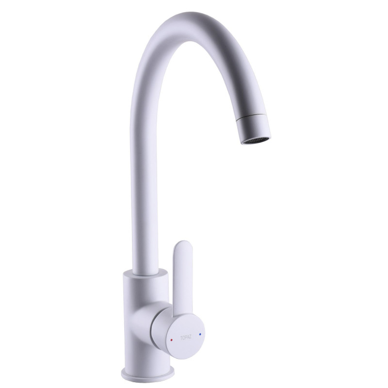 Смеситель для кухни TOPAZ CORSICA TC 8809-H48-W-S 