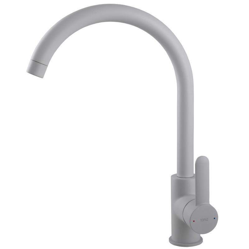 Смеситель для кухни TOPAZ CORSICA TC 8809-H48-W-S 