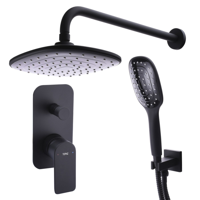 Душевая система TOPAZ SARDINIA TSG 08205-G-H20-BL встроена