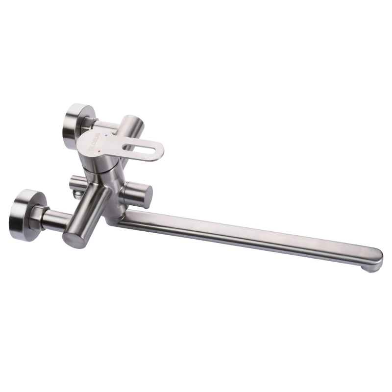 Змішувач для ванни Globus Lux RING SR-208 EURO нержавіюча сталь