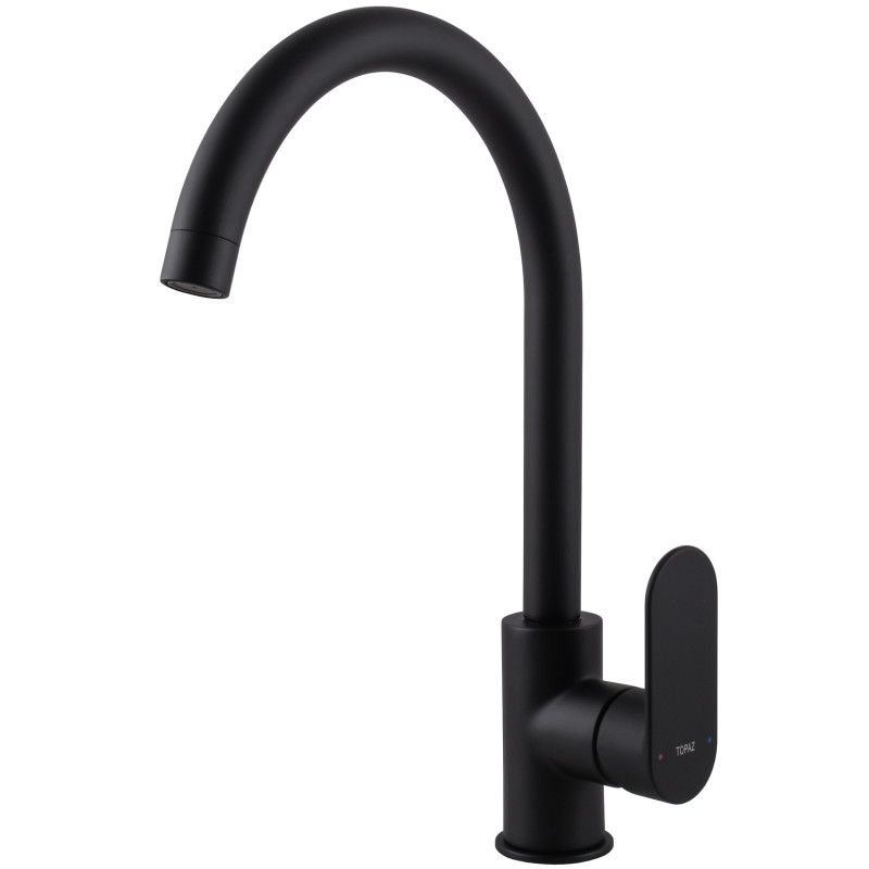 Смеситель для кухни TOPAZ BARTS TB 07403-H36-BL