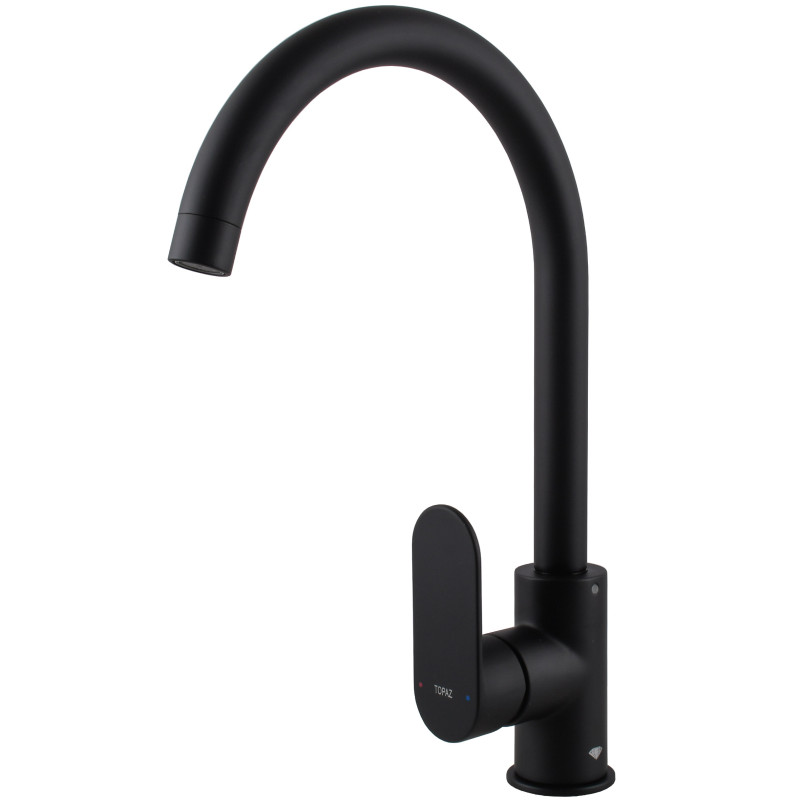 Смеситель для кухни TOPAZ BARTS TB 07403-H36-BL