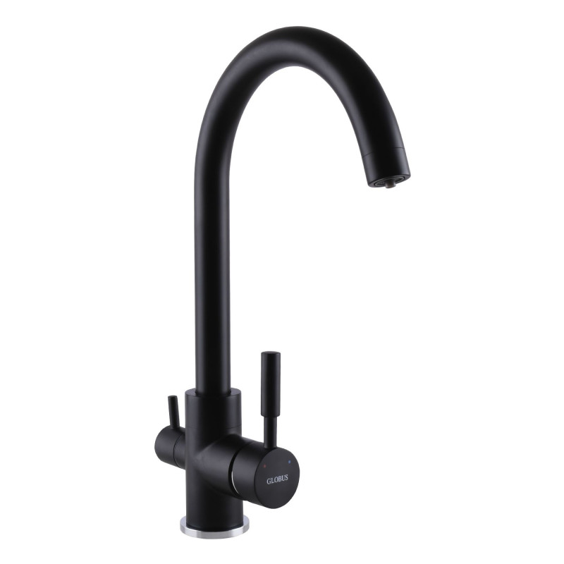 Змішувач для кухні Globus Lux LAZER GLLR-0333-10- BB під осмос 
