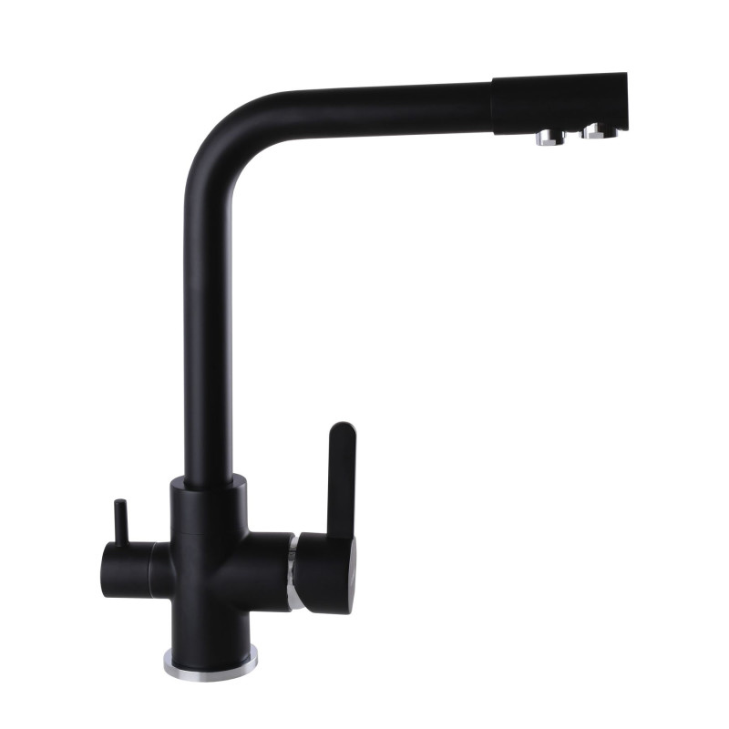 Смеситель для кухни Globus Lux LAZER GLLR-0444-10-BB под осмос