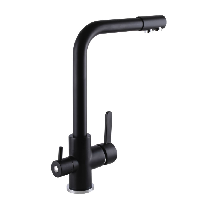 Смеситель для кухни Globus Lux LAZER GLLR-0444-10-BB под осмос