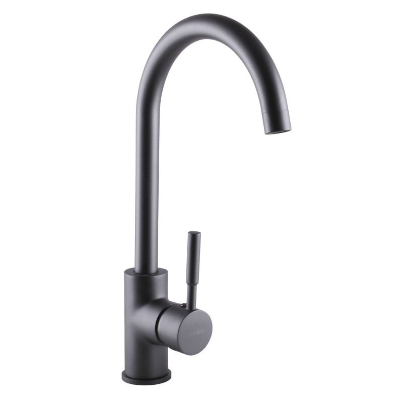 Смеситель для кухни Globus Lux LAZER GLLR-0203S-11-GRAPHITE 