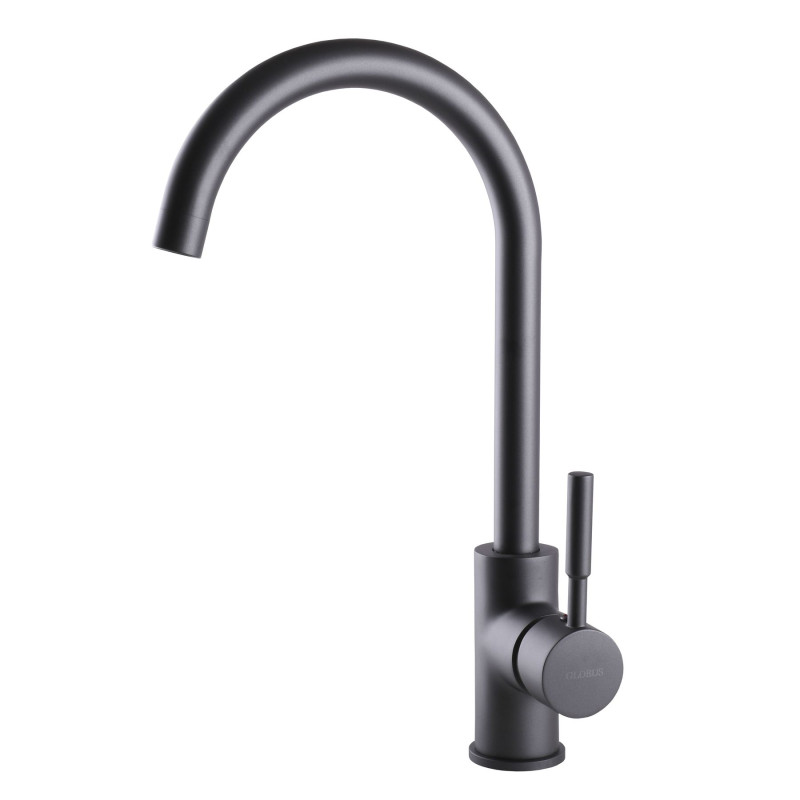 Смеситель для кухни Globus Lux LAZER GLLR-0203S-11-GRAPHITE 