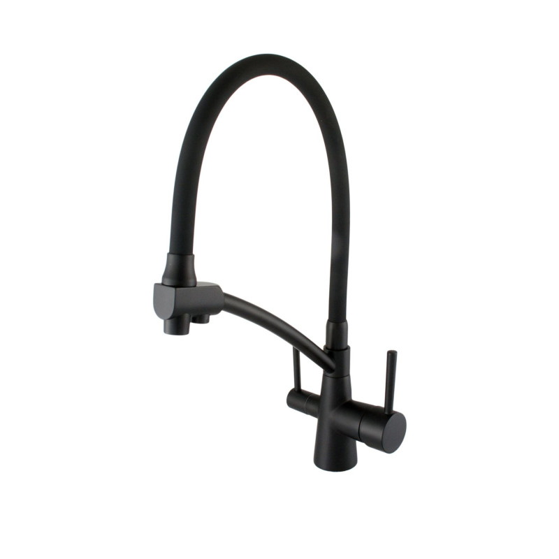 Смеситель для кухни Globus Lux LAZER GLLR-0700-10-BB под осмос