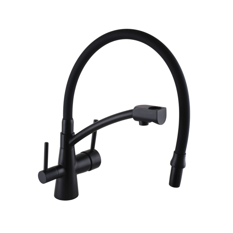 Смеситель для кухни Globus Lux LAZER GLLR-0700-10-BB под осмос