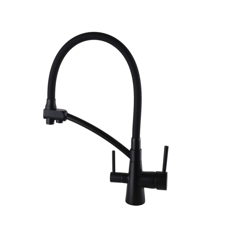 Смеситель для кухни Globus Lux LAZER GLLR-0700-10-BB под осмос