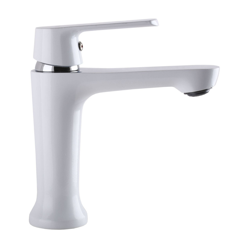  Смеситель для умывальника Globus Lux Laguna GLA-0401-7-WHITE