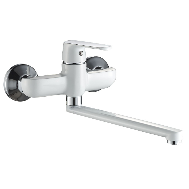 Смеситель для кухни Globus Lux Laguna GLA-0104-7-WHITE