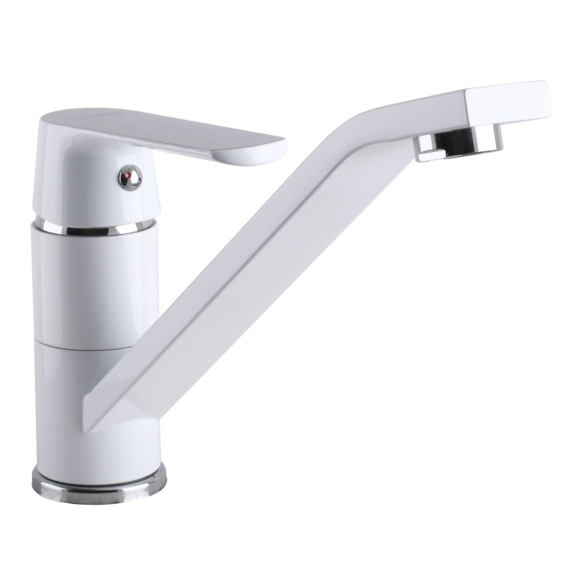 Змішувач для кухні Globus Lux Laguna GLA-0203Q-7-WHITE 
