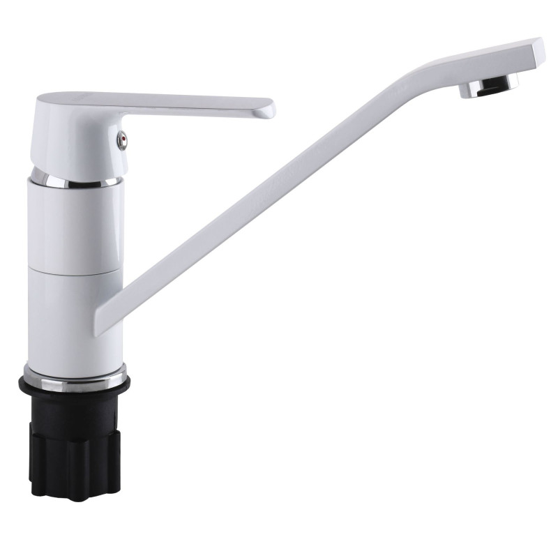 Змішувач для кухні Globus Lux Laguna GLA-0203Q-7-WHITE 