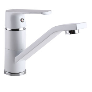 Смеситель для умывальника Globus Lux Laguna GLA-0203MQ-7-WHITE 