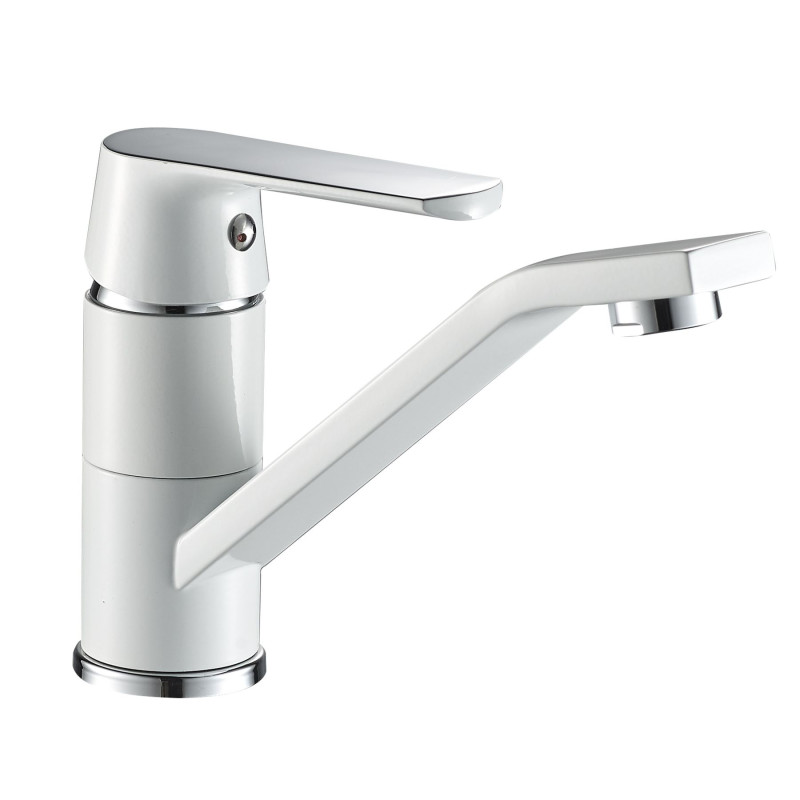 Смеситель для умывальника Globus Lux Laguna GLA-0203MQ-7-WHITE 