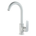 Змішувач для кухні Globus Lux Laguna GLA-0203SL-7-WHITE 