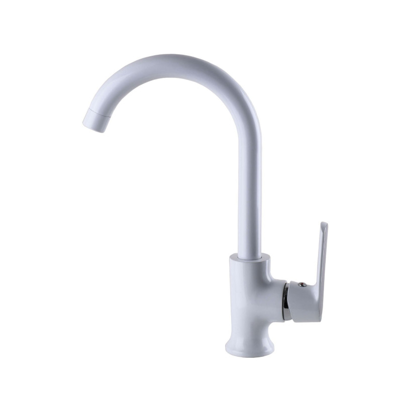 Змішувач для кухні Globus Lux Laguna GLA-0203SL-7-WHITE 