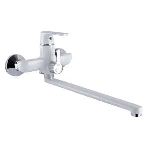 Змішувач для ванної Globus Lux Laguna GLA-0208-7-WHITE EURO 