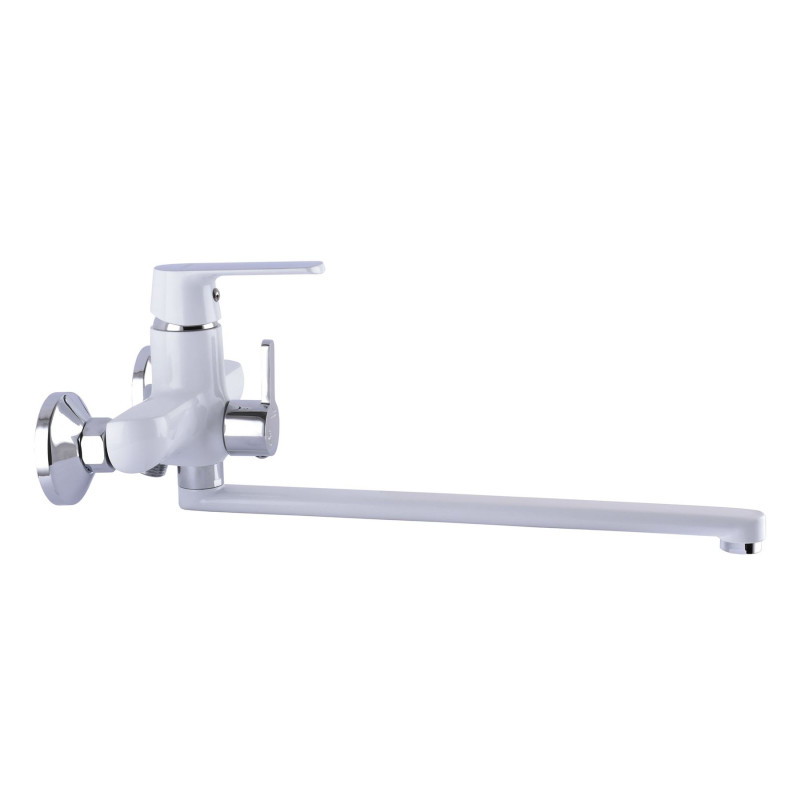 Змішувач для ванної Globus Lux Laguna GLA-0208-7-WHITE EURO 