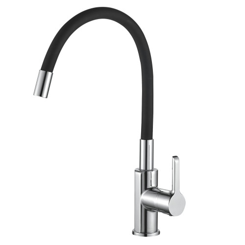 Змішувач для кухні DOMINO PRESTIGE DPS-203SLR-Black 