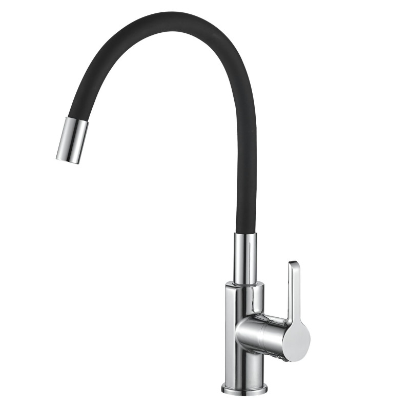 Змішувач для кухні DOMINO PRESTIGE DPS-203SLR-Black 