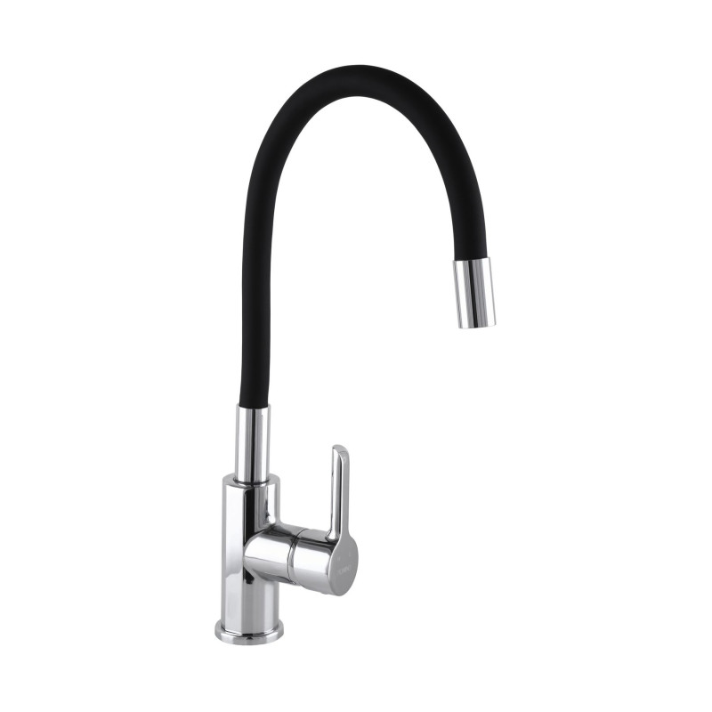 Змішувач для кухні DOMINO PRESTIGE DPS-203SLR-Black 