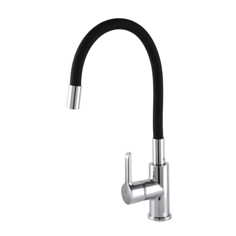 Змішувач для кухні DOMINO PRESTIGE DPS-203SLR-Black 