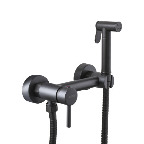 Змішувач гігієнічний Globus Lux GLN-6-Graphit-106MIX 