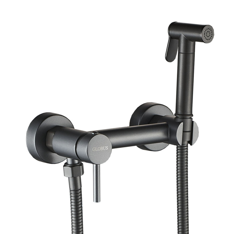 Змішувач гігієнічний Globus Lux GLN-6-Graphit-106MIX 