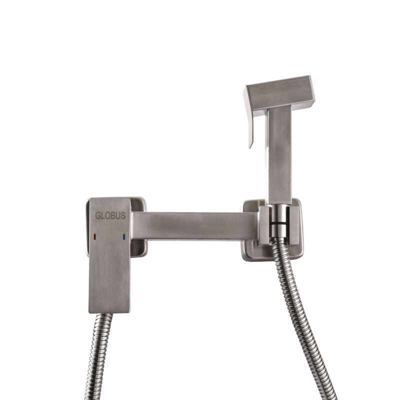 Змішувач гігієнічний Globus Lux WIEN SBQ-5-106MIX-SS 