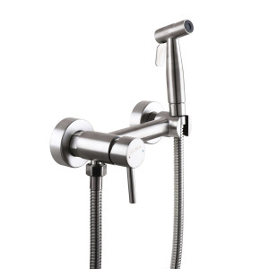 Смеситель гигиенический Globus Lux ALPEN SBT-6SS-106MIX 