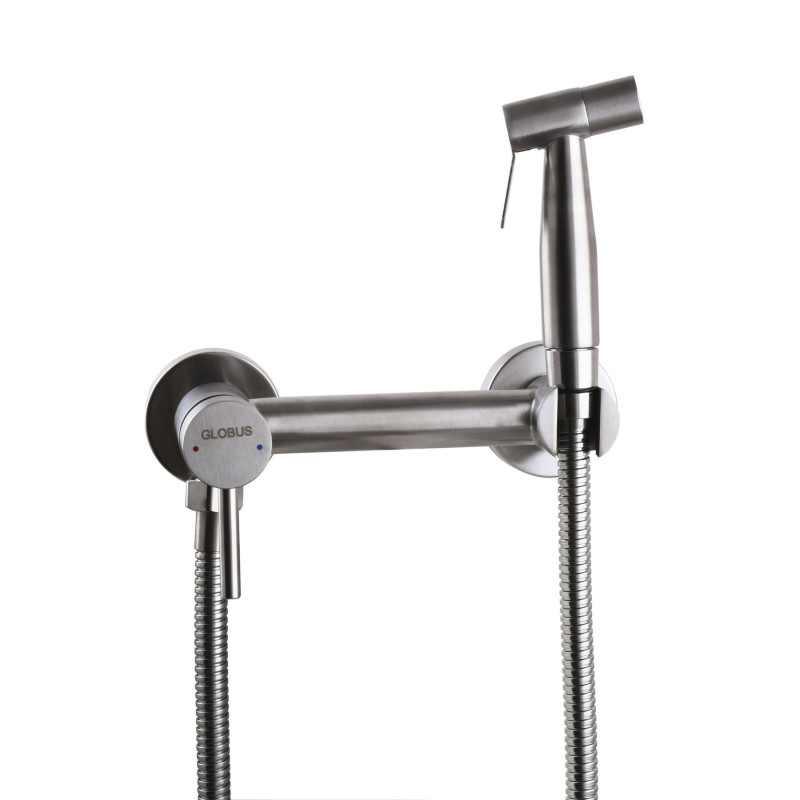 Змішувач гігієнічний Globus Lux ALPEN SBT-6SS-106MIX 