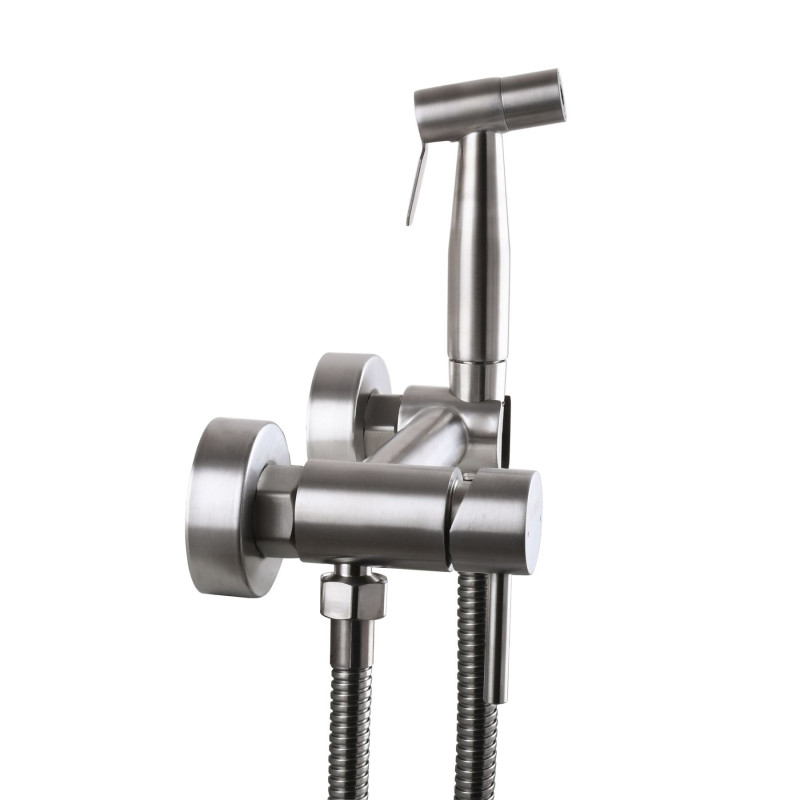 Змішувач гігієнічний Globus Lux ALPEN SBT-6SS-106MIX 