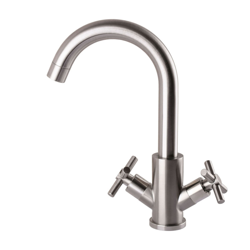 Змішувач для умивальника Globus Lux DUKAT SD4-101RS 