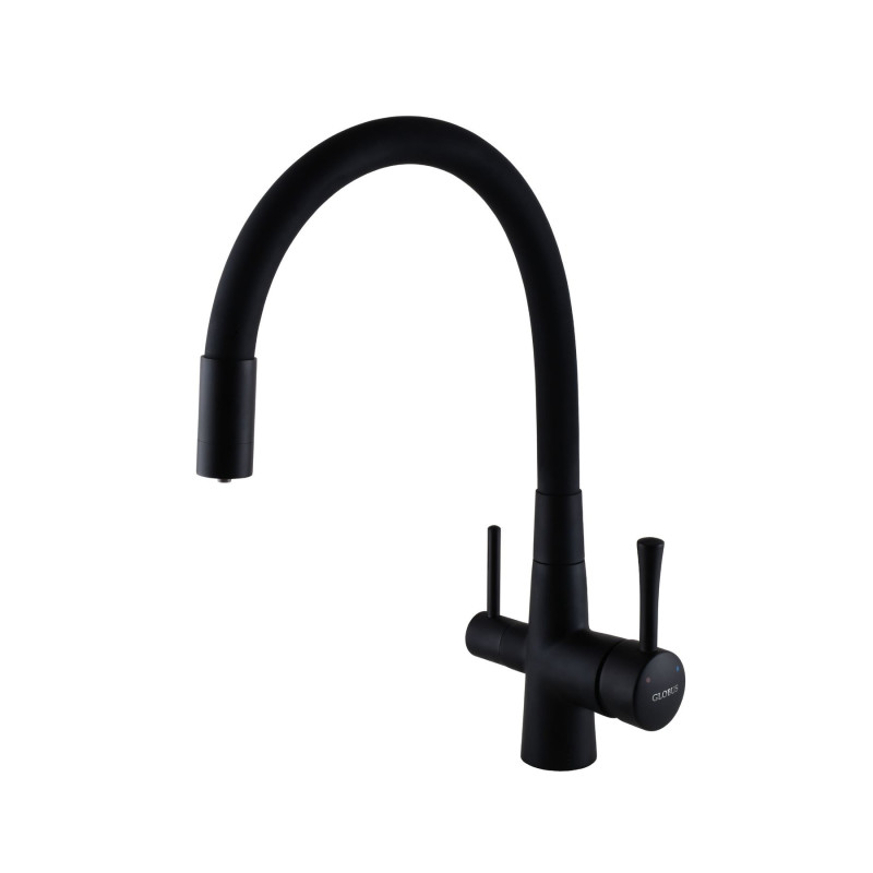 Змішувач для кухні під осмос Globus Lux LAZER GLLR-0903-10-BB 