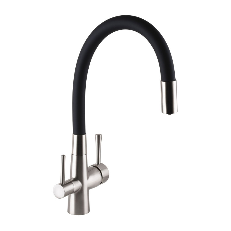 Смеситель для кухни Globus Lux LAZER GLLR-0903-8-STSTEEL под осмос