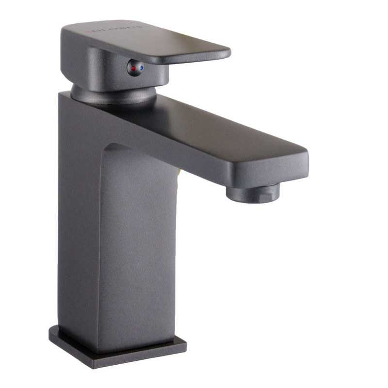 Смеситель для умывальника Globus Lux Milano GLM-401-11-Graphite 