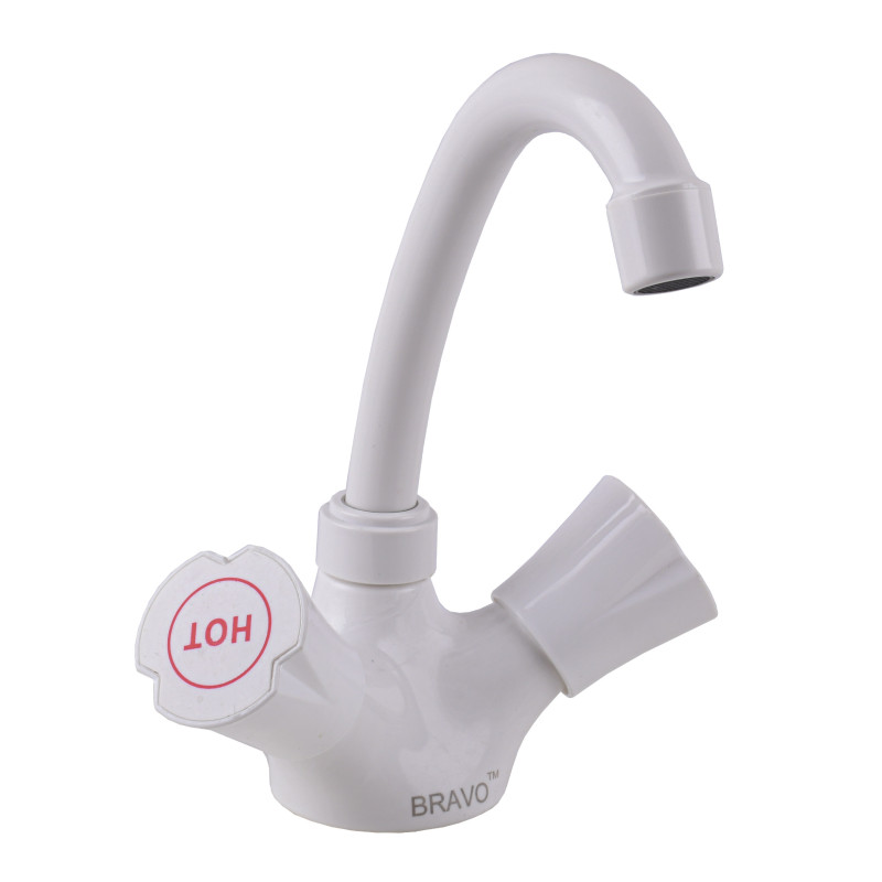 Змішувач для умивальника BRAVO B2-00-401 ABS пластик 