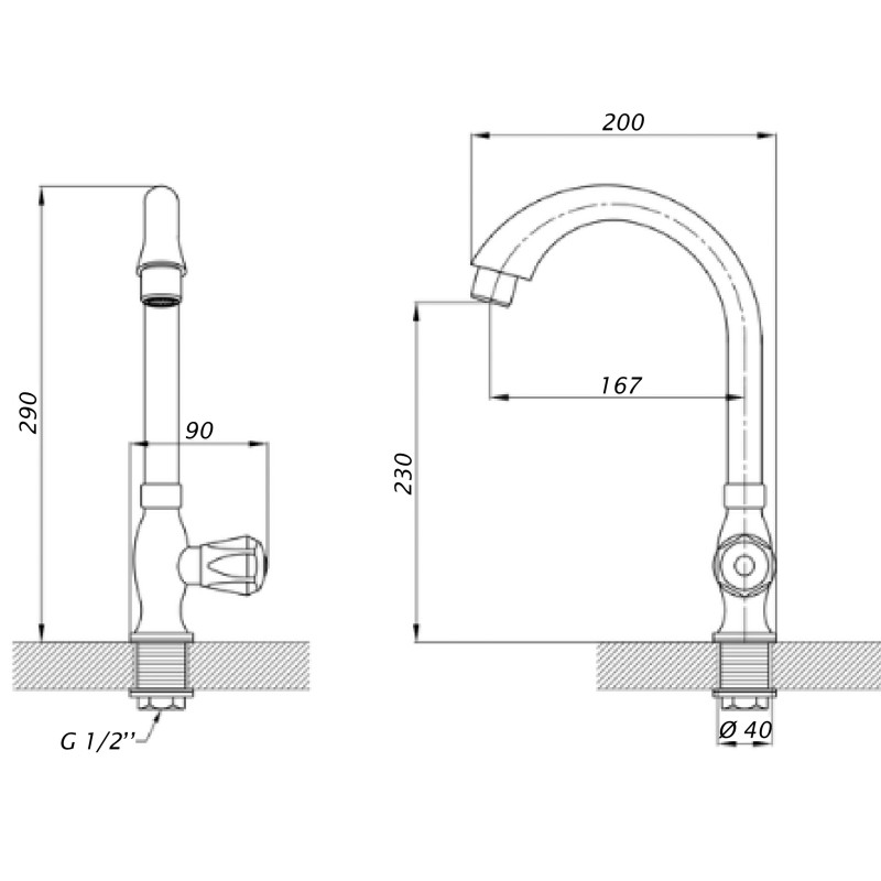 Монокран для кухні BRAVO B2-00-003 термостійкий ABS пластик 