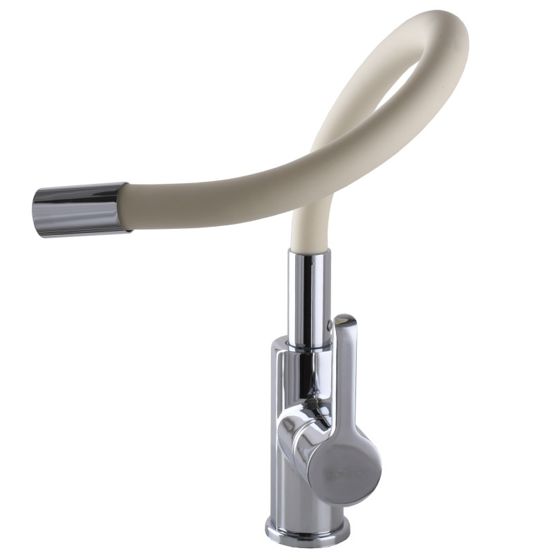 Змішувач для кухні DOMINO PRESTIGE DPS-203SLR-BEIGE 