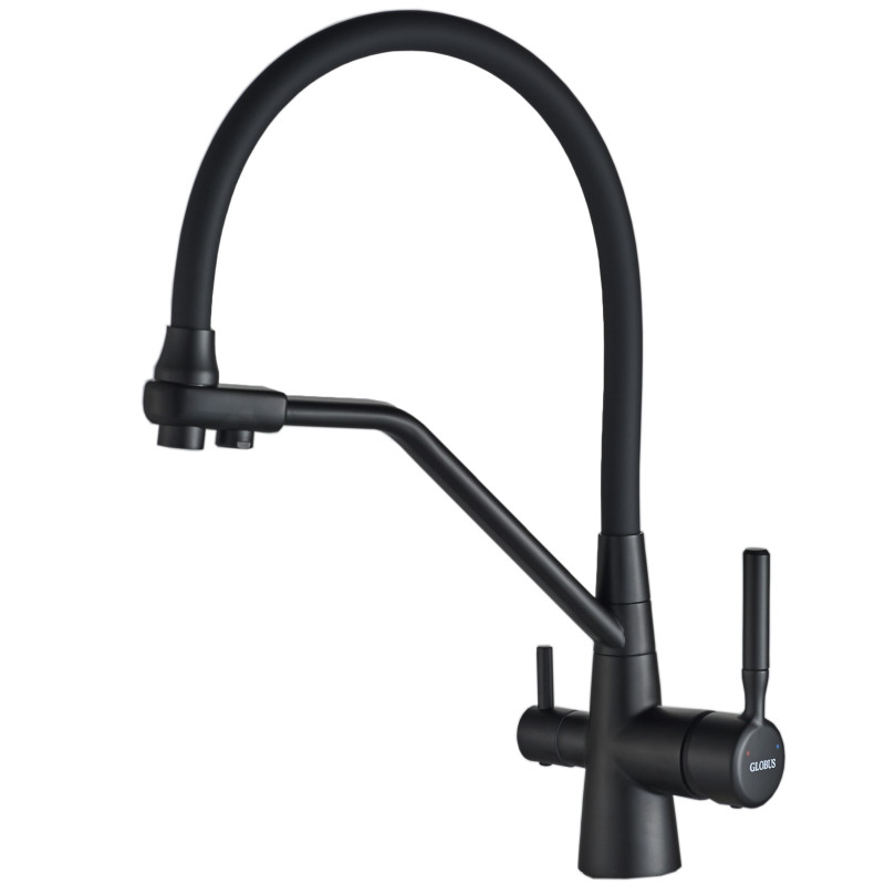 Смеситель для кухни Globus Lux GLLR-0800-10-01 под осмос
