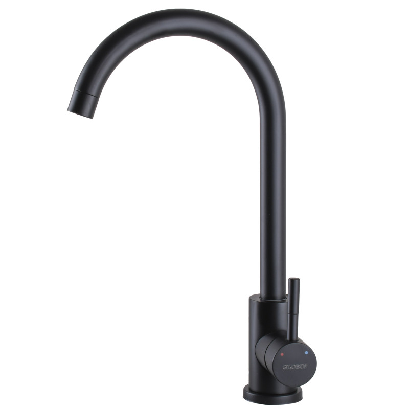 Змішувач для кухні Globus Lux ALPEN SBT1-203S-BB 