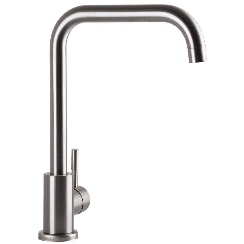 Змішувач для кухні EcoMIX ALPEN AISI-203L-WH 