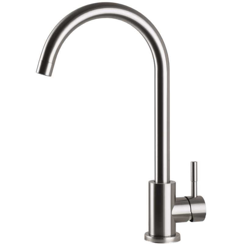 Смеситель для кухни EcoMIX ALPEN AISI-203S-WH