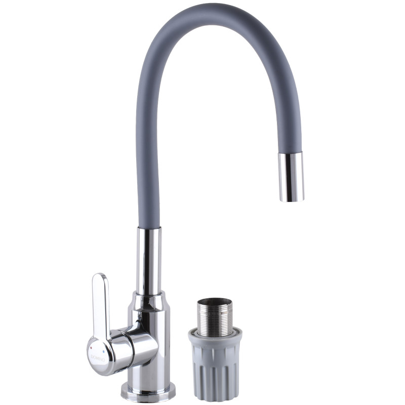Змішувач для кухні DOMINO ELLIPSE DCC-203L-GRAY 