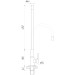 Змішувач для кухні DOMINO ELLIPSE DCC-203L-GRAY 