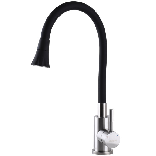 Змішувач для кухні Globus Lux Alpen SBT1-203SA-B01 